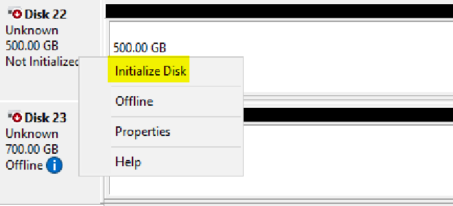 initializeDisk!